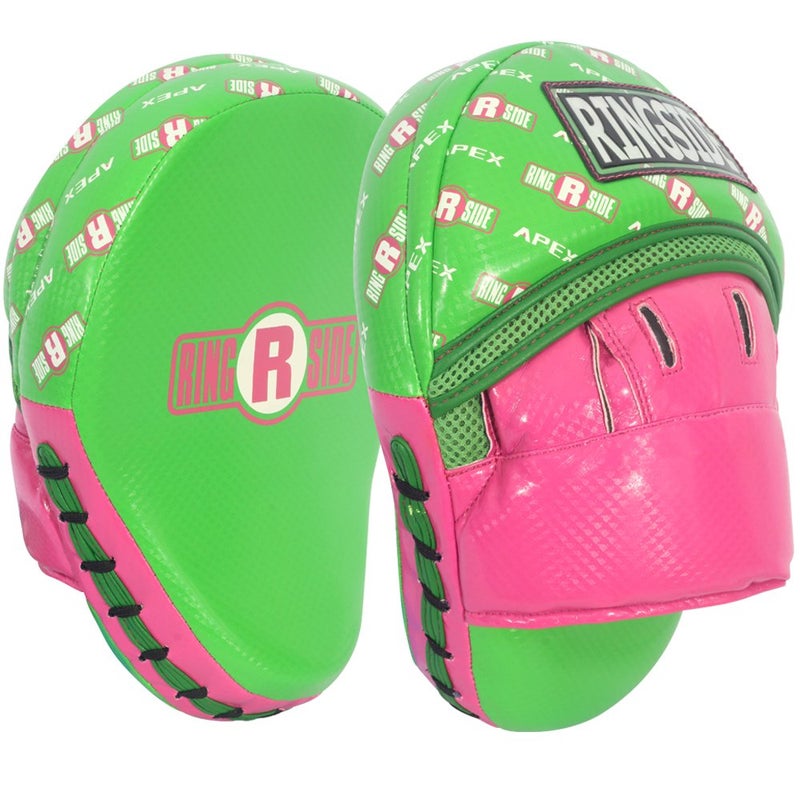 Ringside Apex Boxing MMA Punch Mitt (One Size) , White/Blue - Image 2