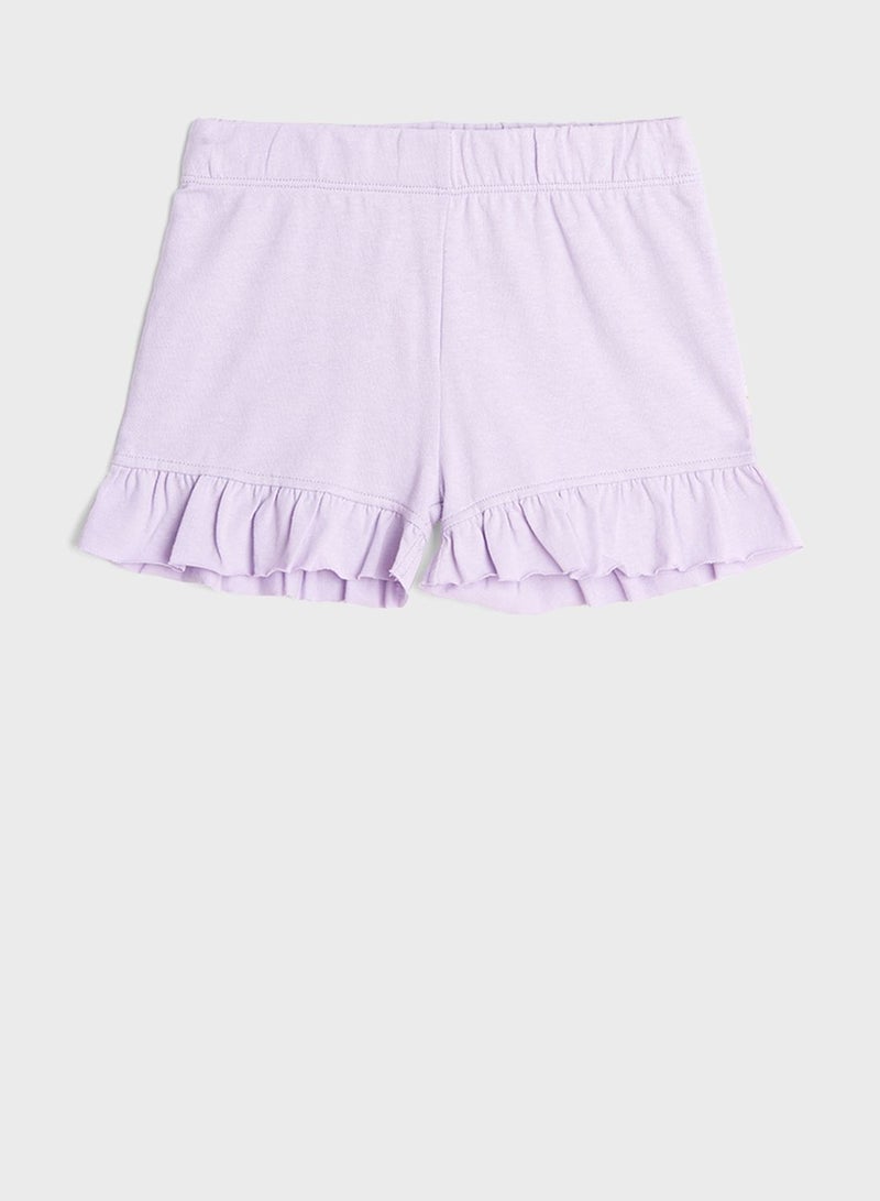 Cheekee Munkee Kids Frill Detail Shorts - Image 1