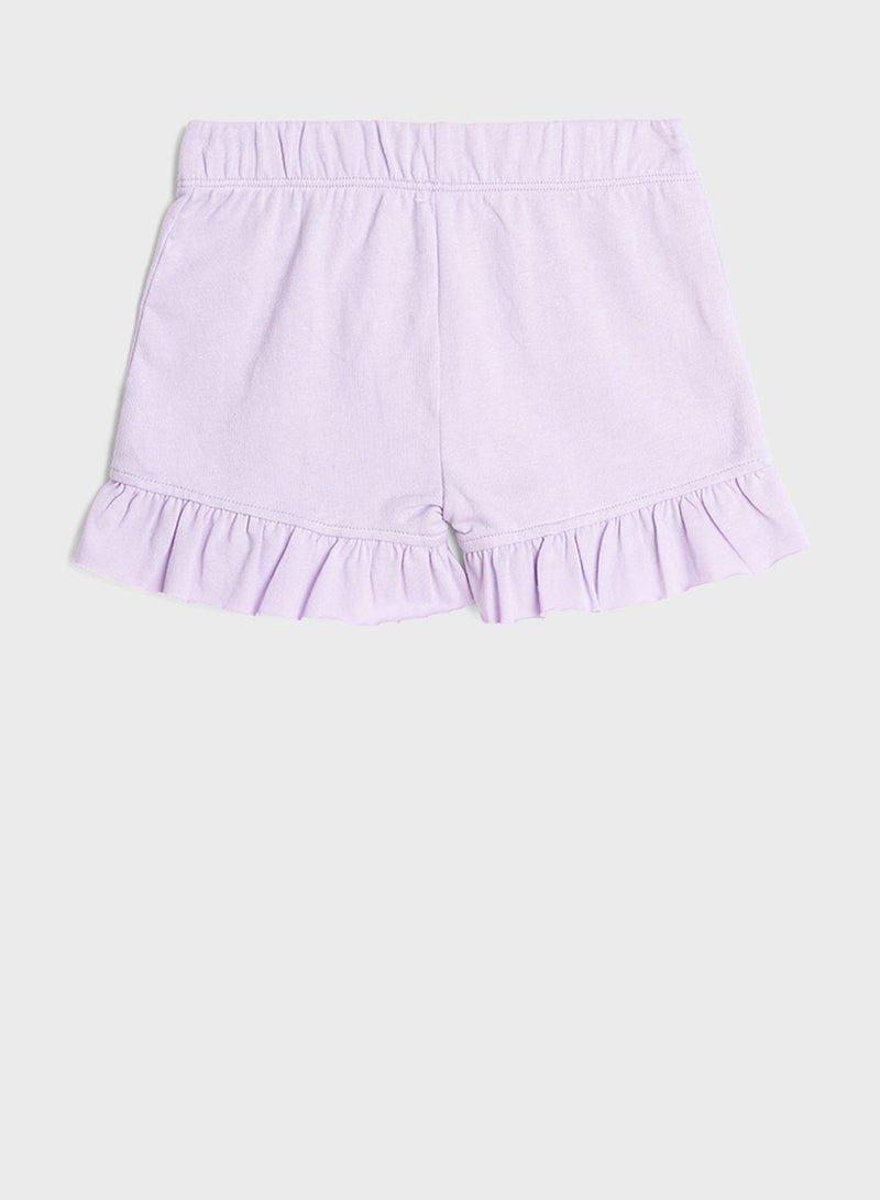 Cheekee Munkee Kids Frill Detail Shorts - Image 2