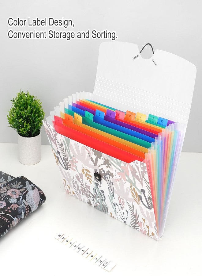 Uquelic 13-Pocket Expanding File Folder, Accordion Document Organizer - Image 5