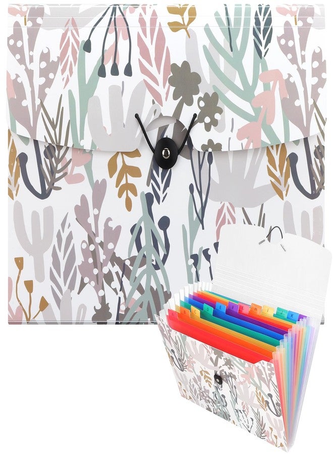 Uquelic 13-Pocket Expanding File Folder, Accordion Document Organizer - Image 1