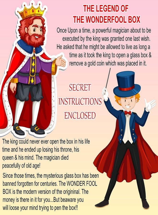 Crazy Sutra® Magic Box Gag Toy - Tricky, Impossible to Open - All Ages - 1 Count - Unisex - Magic/Trick - Image 4