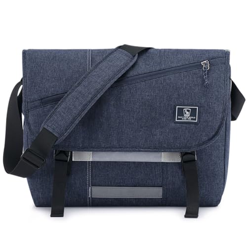 OIWAS Messenger Bag for Men, 15.6 Inch Laptop Crossbody Bags Women Casual Satchel Shoulder Bag College Travel Office Briefcase - Image 1