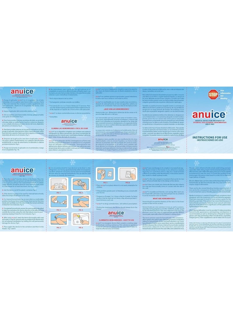 أنويس انويس - جهاز طبي وداعا للبواسير لعلاج البواسير الداخلية والخارجية، بدون آثار دراماتيكية للجراحة - Image 5
