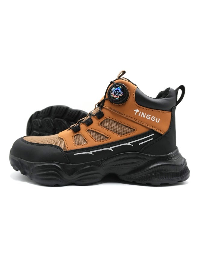 Steel Toe Shoes for Men Lightweight Safety Shoes Comfortable Puncture Proof Slip On Indestructible Work Shoes and Fashion Sneakers. - Image 4