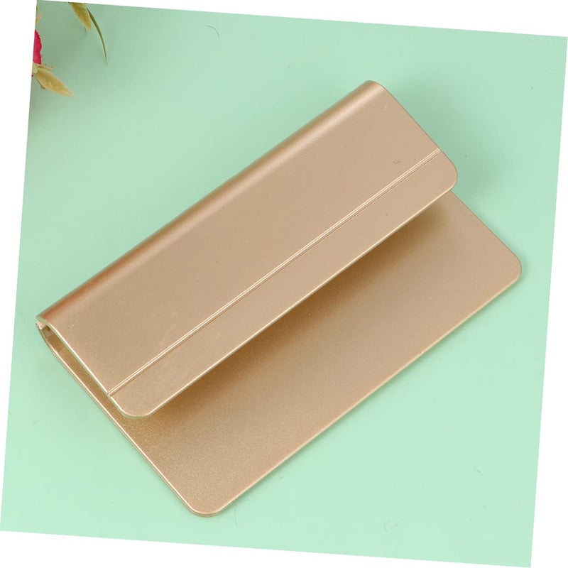 Golden Wall Mounted Phone Holder 2 Pack Strong Adhesive Home Office Decor Rack - Image 4