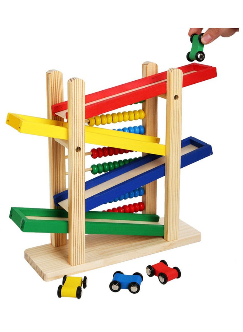 Wooden Board For Teaching Children To Draw With a Racing Track - Image 4