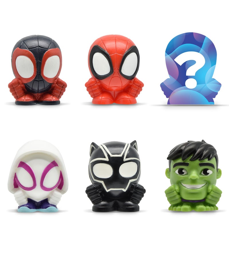 MASHEMS Mash’ems Spidey & His Amazing Friends Surprise Squishy Toy – Series 3 Capsule Ball (1 Piece Only) with Random Character | Kids Collectible Squishy Toys 4+ - Image 2