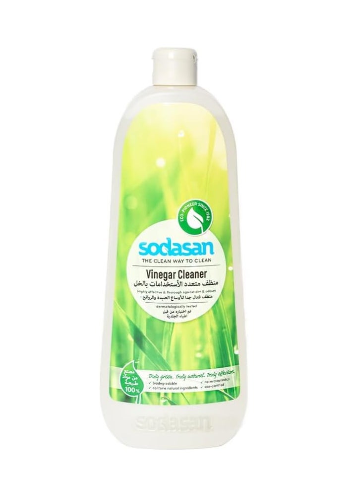 Sodasan 100% Natural Vinegar Cleaner 1L – Eco-Friendly Multi-Surface Cleaning Spray - Image 1