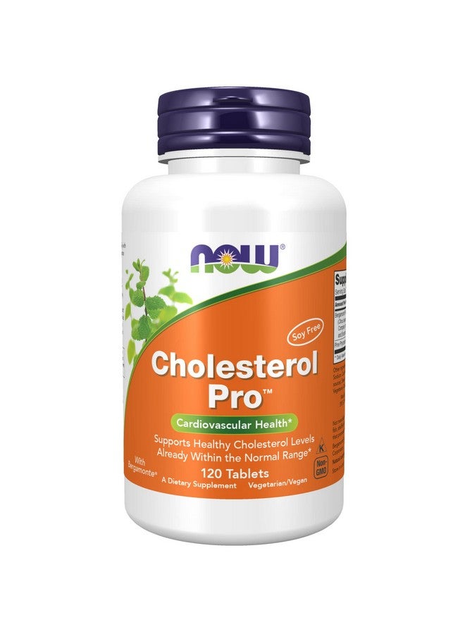 now Supplements Cholesterol Pro™ With Bergamonte™ And Plant Sterols Cardiovascular Health* 120 Tablets - Image 2