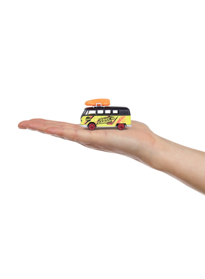 Majorette Volkswagen 5 Diecast Giftpack, 5 Officially Licensed VW Model Cars, 1:64 Scale Metal Toy Vehicles with Freewheel, Suspension, Opening Parts and Accessories, 7.5 cm, Ages 3+ - Image 5