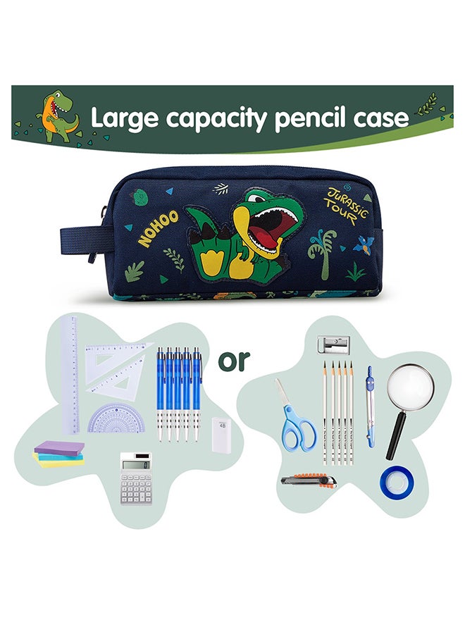 Nohoo حافظة أقلام للأطفال / حقيبة ملونة من Nohoo بتصميم ديناصور - أخضر - Image 2