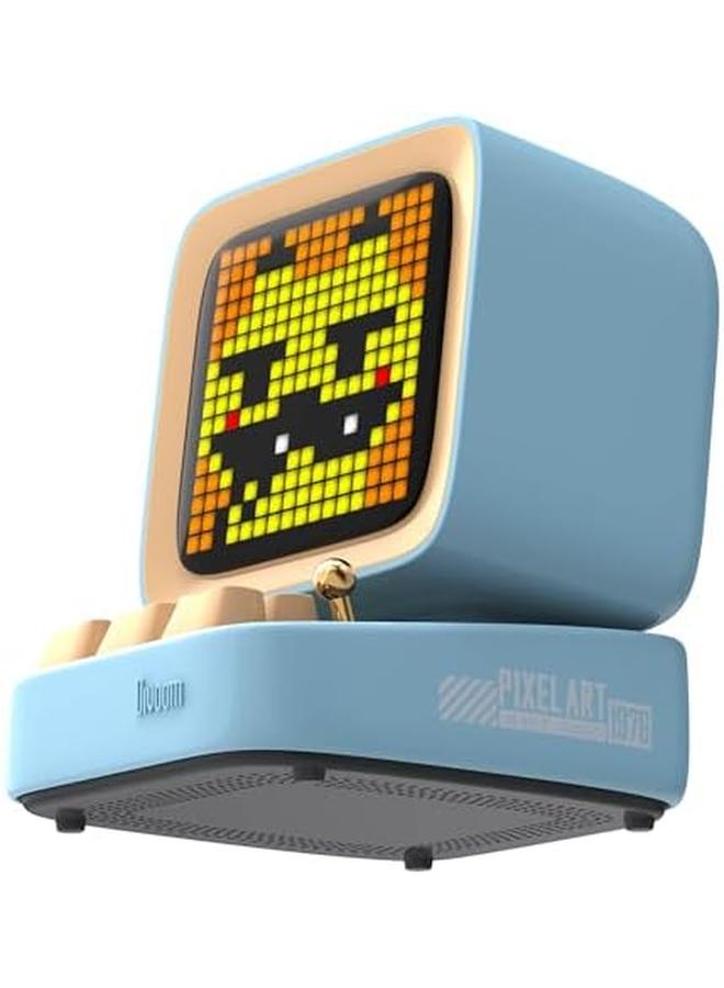 ديفوم ميكروفون مكبر صوت بلوتوث ديتوميك وظيفة الكاريوكي باللون الأزرق - Image 2