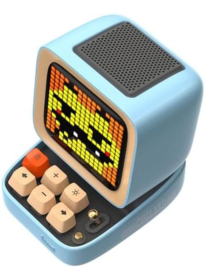 ديفوم ميكروفون مكبر صوت بلوتوث ديتوميك وظيفة الكاريوكي باللون الأزرق - Image 3