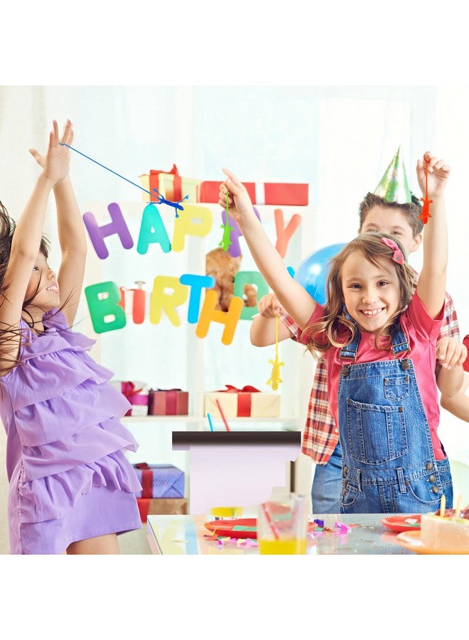 NUOBESTY ألعاب السحالي المرنة NUOBESTY - سحالي مطاطية لزجة لم favors حفلات الأطفال، حشوات سلال بيض عيد الفصح وملء بيناتا، 20 قطعة - Image 2