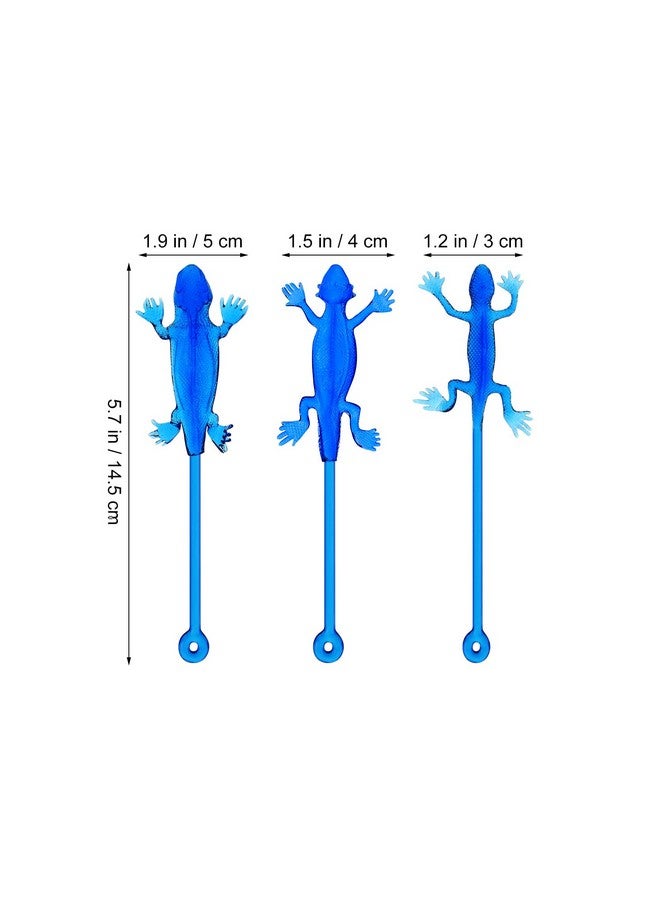 NUOBESTY ألعاب السحالي المرنة NUOBESTY - سحالي مطاطية لزجة لم favors حفلات الأطفال، حشوات سلال بيض عيد الفصح وملء بيناتا، 20 قطعة - Image 3