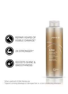 Joico K-PAK Daily Reconstructing Shampoo & Conditioner | For Damaged Hair | Restore Shine | Smooth & Detangle | Eliminate Static | With Keratin & Guajava Fruit Extract - pzsku/Z2D057F6D329EE692AD6CZ/45/_/1739501028/29d723ec-6173-47f0-8d6c-1a1b36142a9e