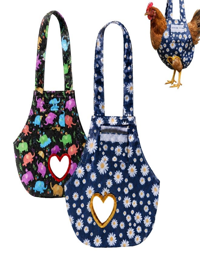 Chicken Purse Carrier 2 Pack, Poultry Sling for Hen Duck Transport - Image 1