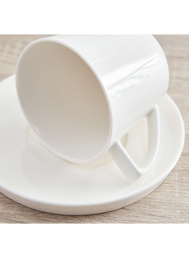 Home Box فنجان شاي أليس وصحن 10.5 x 11 x 9 سم - Image 3