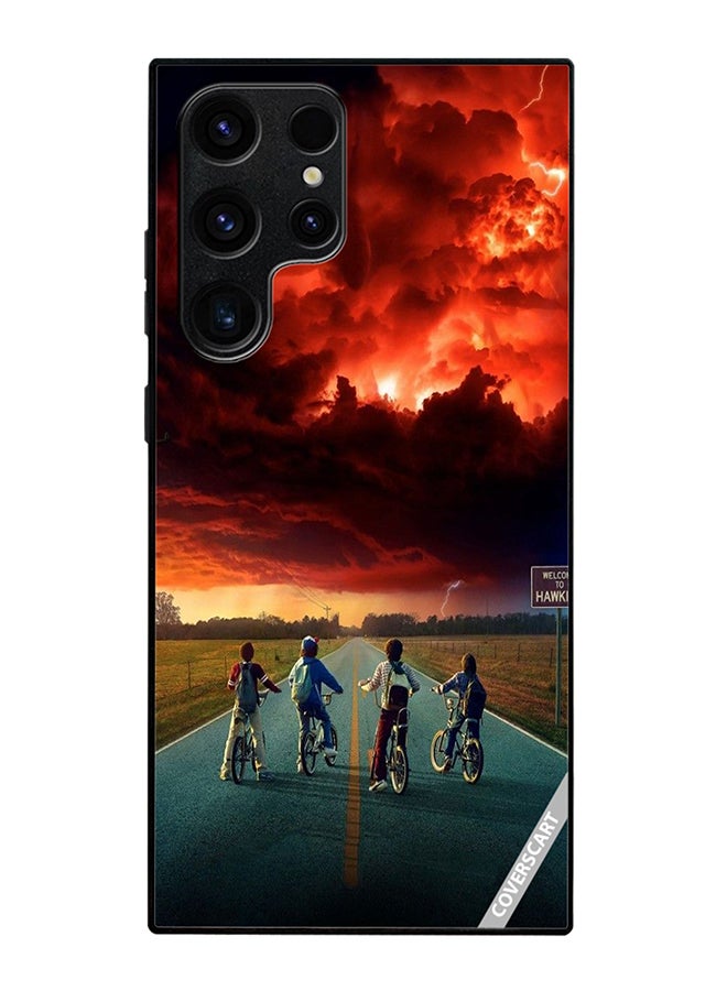 COVERSCART Protective Case Cover For Samsung Galaxy S25 Ultra Stranger Things Design Multicolour