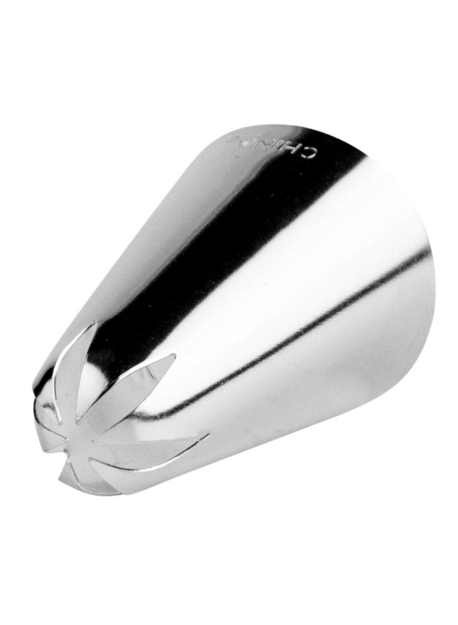 Restaurantware فوهة تزيين المعجنات من باسري تيك، فوهة زهور قابلة لإعادة الاستخدام - #2D، فوهة معجنات مقاومة للانبعاج، من الفولاذ المقاوم للصدأ، آمنة في غسالة الصحون، لتزيين الكب كيك، الكعك، أو البسكويت - Image 1