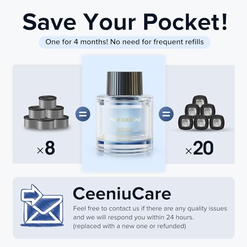 Ceeniu Car Air Fresheners - F26/F39 Dedicated Perfume Refill - 45ml - Can be Used for 2~6 Months - Made with Natural Plant Extracts - French Imported Fragrance - 17 Varied Scents Available - Image 4