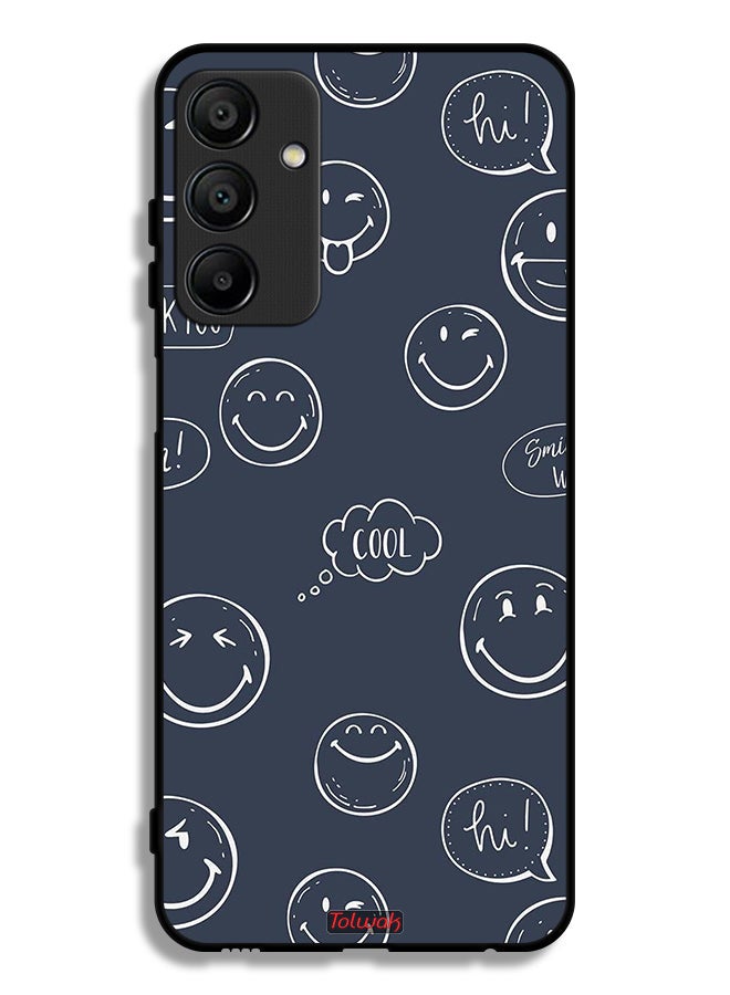 Tolwak Samsung Galaxy A15 5G Protective Case Cover Cool Faces Tags - Image 1