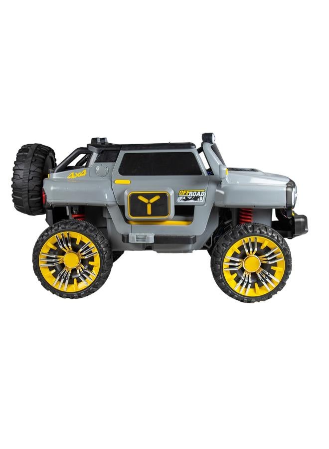 Nightmare Electric Rides-on Car for Kids with Remote Control - Grey - MQ-150 - Image 3