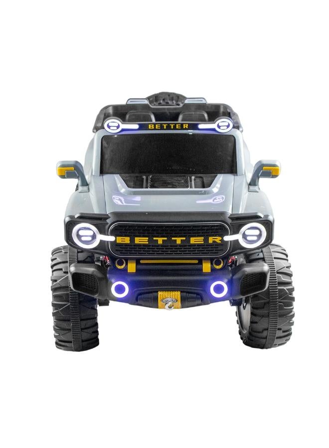 Nightmare Electric Rides-on Car for Kids with Remote Control - Grey - MQ-150 - Image 2