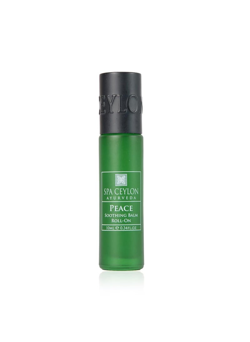 spa ceylon SPA CEYLON Peace Soothing Balm Roll On  Instant Cooling Relief  SiliconeFree  ParabenFree for  All Skin Types 