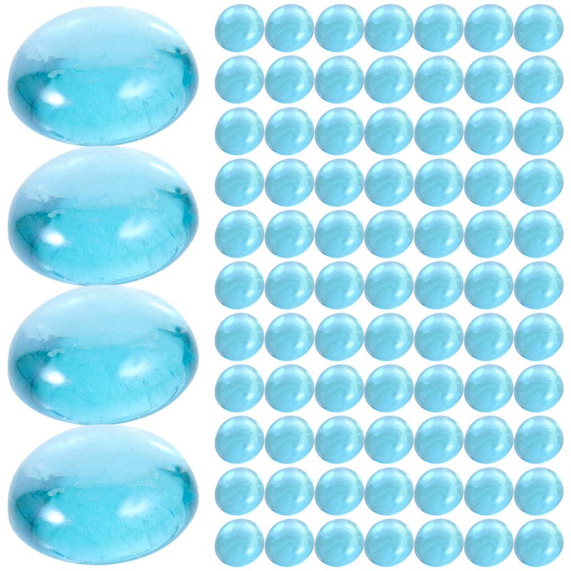 Blue Gravel for Aquarium Decorative Fish Tank Plants Landscape Pathways - Image 2