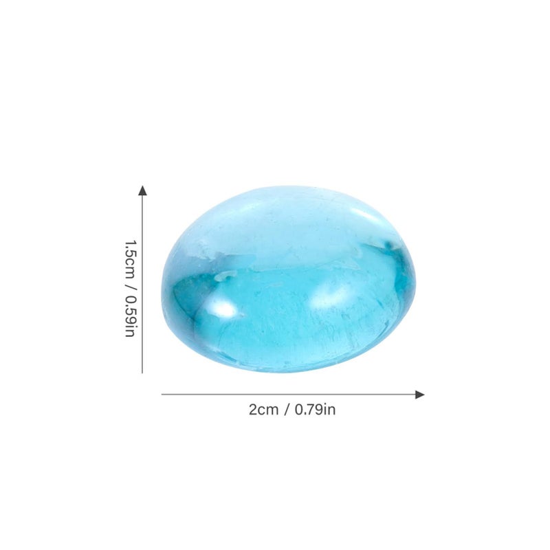 Blue Gravel for Aquarium Decorative Fish Tank Plants Landscape Pathways - Image 5