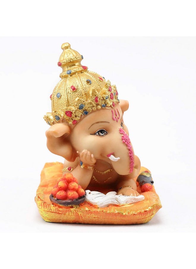 Tied Ribbons Decorative Ganesh Idol Statue Showpiece (Multi, 16 cm X 12.9 cm) - Diwali Decoration Items for Home Decor Mandir Temple Living Room Pooja Room Office Table Decorative Diwali Gifts - pzsku/Z2D05BF781CDF508A4297Z/45/_/1740982493/e96080bd-2bc9-44fc-9546-d60b4e1b528a