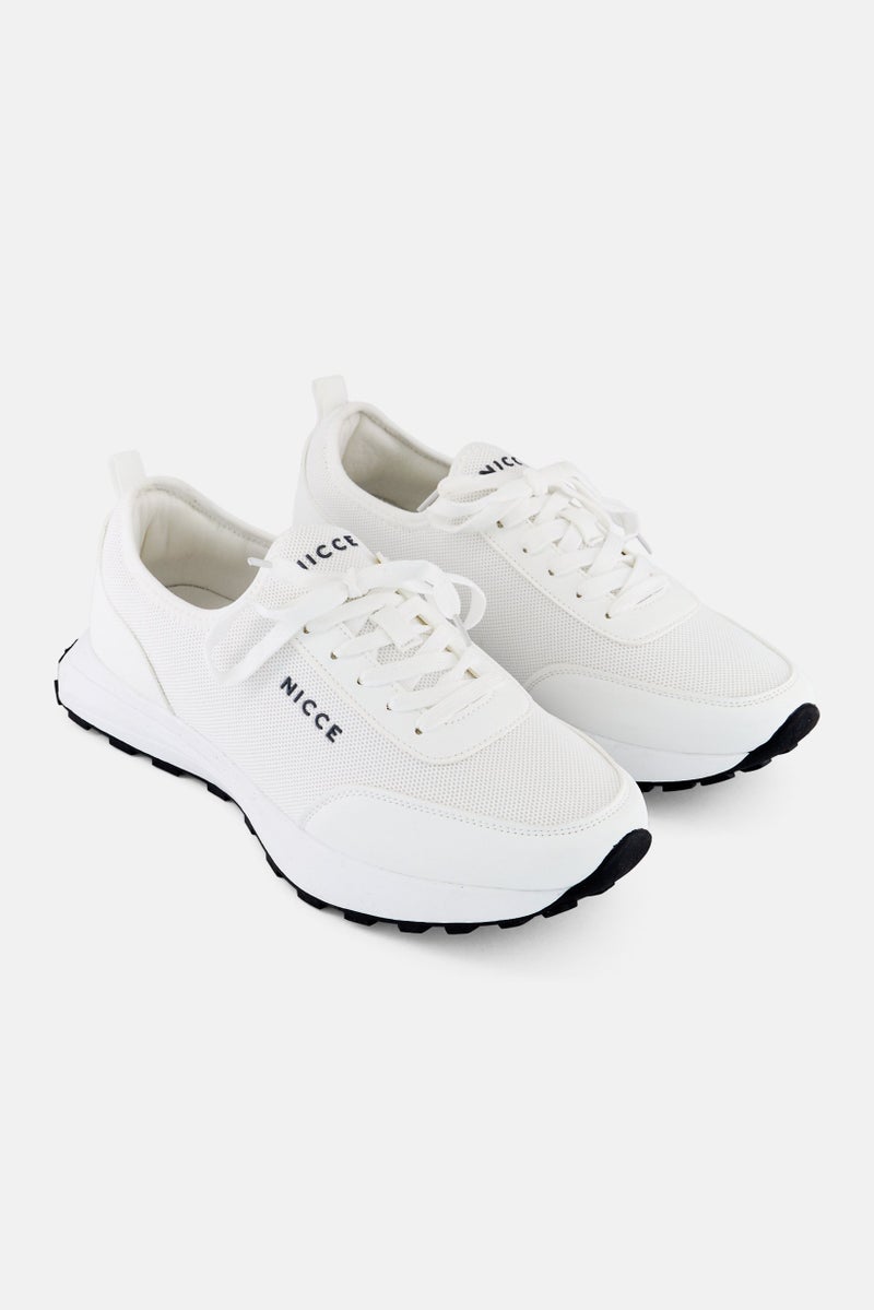 Nicce Men Tirana Lace Up Casual Shoes, White  - Image 1