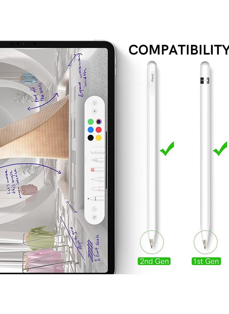 Generic - Tips for Apple Pencil with 4-Piece Pen Nibs No Wear Out Fine Point Precise Control for 1st Gen and 2nd Generation - Image 1
