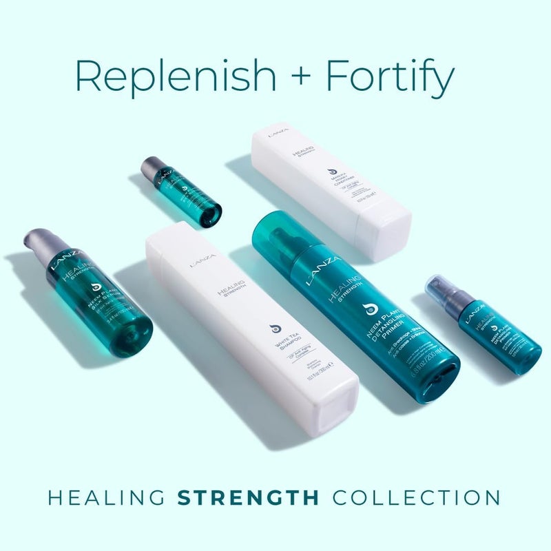 LANZA L'ANZA Neem Plant Detangling Hair Primer, Detangler Spray & Heat Protection Spray for Hair, Anti Frizz Hair Detangler, Leave In Conditioner Hair Spray for Strength & Shine, Luxury Hair Care - Image 5