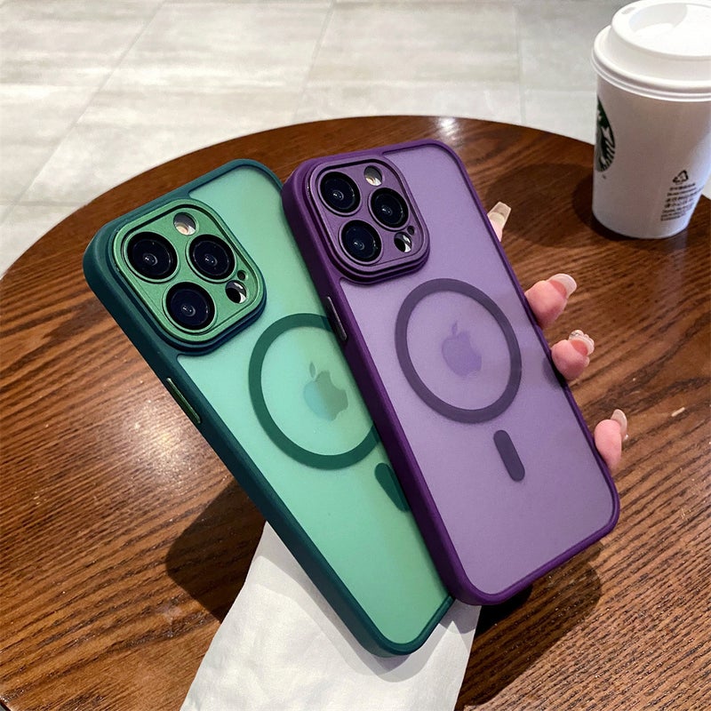 Suitable for Apple 17Promax Yashield Skin-Feel Magnetic Phone Case Iphone16 All-Inclusive Lens Film 14 Protective Cover - Image 4