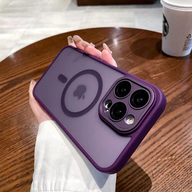 Suitable for Apple 17Promax Yashield Skin-Feel Magnetic Phone Case Iphone16 All-Inclusive Lens Film 14 Protective Cover - Image 1