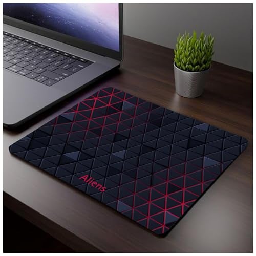 Aliens Mouse Pad for Computer, Laptop, Smooth Premium Cloth Surface, Non-Slip Rubber Base, Speed and Precision Operation Compatible with Laser and Optical Mouse, Gaming, Office, Home 230x190mm (3D-03) - Image 5