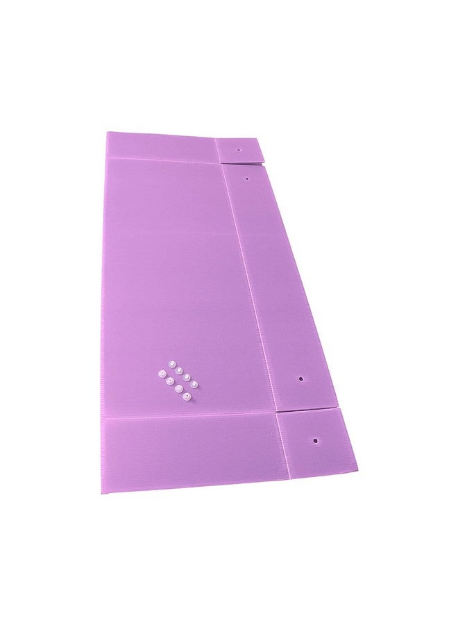 Midlee Guinea Pig Corrugated Plastic Cage Liners - 2 x 3 Panel Size - Purple - Image 3