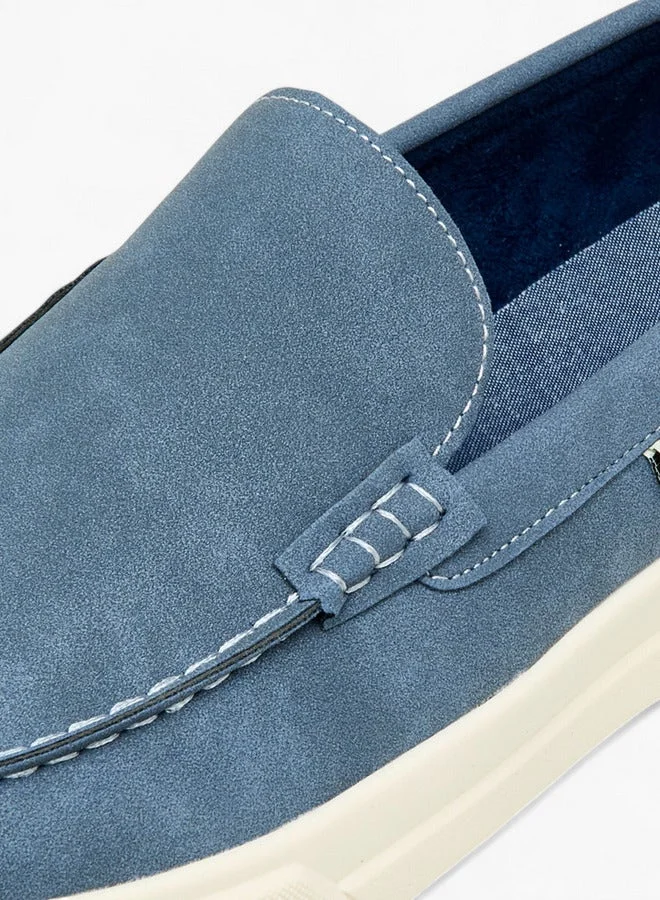 لي كوبر أحذية رجالية سادة سهلة الارتداء