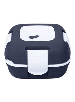 PINNACLE Pinnacle Pristine Stainless Steel Insulated Lunch Box (500ml) | Tiffin Box for Kids | Leak Proof | Lunch Box for Office Women | Lunch Boxes for Office Men | Keeps Warm Upto 4hrs (Dark Blue)  - Image 1