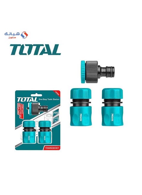توتال مجموعة وصلات خرطوم – 3 قطع
