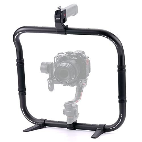 Tilta Basic Ring Grip Plus Compatible with DJI RS2 RS3 Pro RS4 RS4 Pro RS5 Dual Handle Gimbal Support Expandable Power Options Aluminum Alloy - Image 3