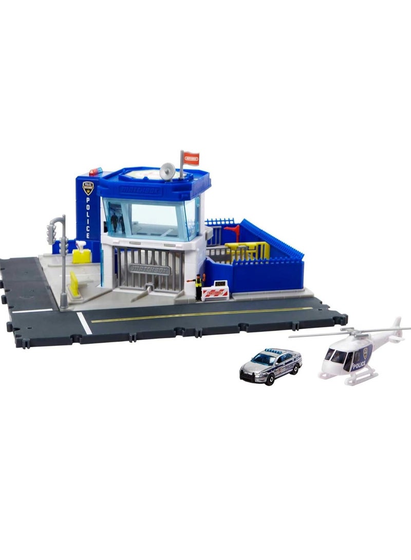 ماتش بوكس مجموعة ألعاب أكشن درايفرز ماتش بوكس ​​لمركز الشرطة - Image 1