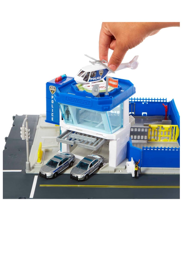 ماتش بوكس مجموعة ألعاب أكشن درايفرز ماتش بوكس ​​لمركز الشرطة - Image 2