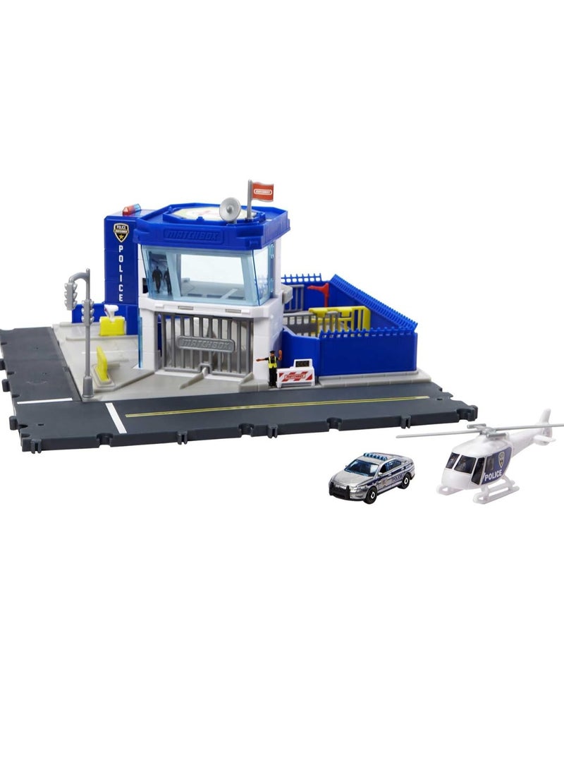 ماتش بوكس مجموعة ألعاب أكشن درايفرز ماتش بوكس ​​لمركز الشرطة - Image 5