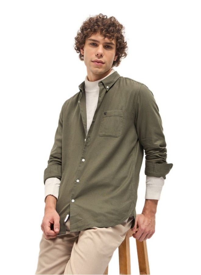 THE BEAR HOUSE Men's Shirt for Casual and Formal Wear | Classic Button-Down Style for Office, Daily Use, Travel, Events & All-Season Outfits | Versatile & Stylish Wardrobe Essential for Every Occasion - Image 1