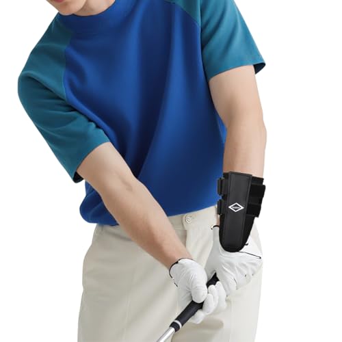Scott Edward Golf Wrist Brace Swing Training Correct Aid Equipment Wrist Connect-Easy Correct Training Swing Gesture Alignment Practice Tool for Golf Beginners - Image 3