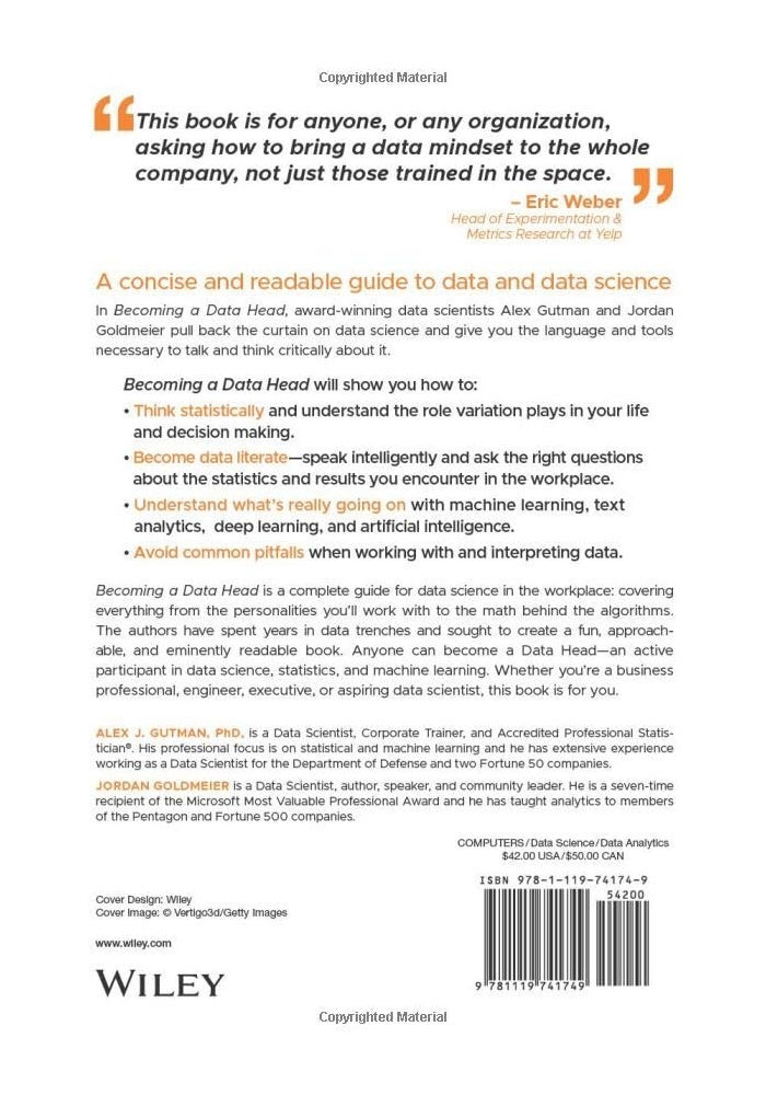 Becoming a Data Head: How to Think, Speak, and Understand Data Science, Statistics, and Machine Learning - Image 2